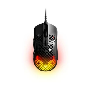 Steelseries Aerox 5 RGB Wired Black Ultra Lightweight Gaming Mouse with AquaBarrier #62401