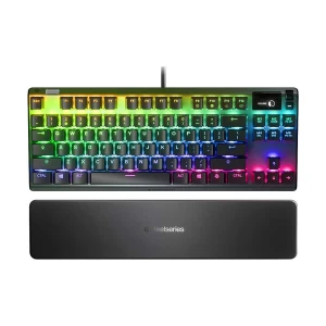 Steelseries Apex 7 TKL RGB Wired (Blue Switch) Black Mechanical Gaming Keyboard with Magnetic Wrist Rest #64758