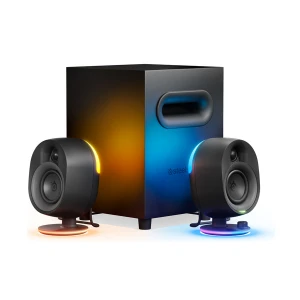 Steelseries Arena 7 RGB 2:1 Black Bluetooth Gaming Speaker #61542