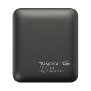 Team PD20M Mag 2TB USB 3.2 Gen Titanium Gray Portable External SSD (For Type-C Devices Only) #TPSEG2002T0C108