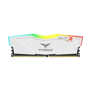 Team T-Force Delta RGB 8GB DDR4 3200MHz White Heatsink Gaming Desktop RAM #TF4D48G3200HC16F01