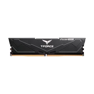 Team T-Force Vulcan 16GB DDR5 5600MHz Black Gaming Desktop RAM #FLBD516G5600HC36B01