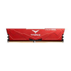 Team T-Force Vulcan 8GB DDR5 5600MHz Red Heatsink Gaming Desktop RAM #FLRD516G5600HC40BDC01