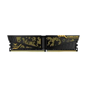 Team Vulcan TUF Gaming Alliance 8GB DDR4 3200MHz Yellow Gaming Desktop RAM #TLTYD48G3200HC16F01