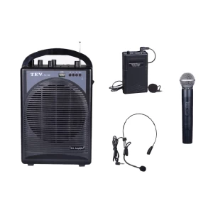 TEV TA-120II Portable Bluetooth PA System (1 Hand Mic + 1 Tie)