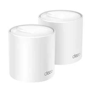 TP-Link Deco X60 V4.20 AX5400 Mbps Gigabit Dual-Band Wi-Fi 6 System Network Router (2-Pack)