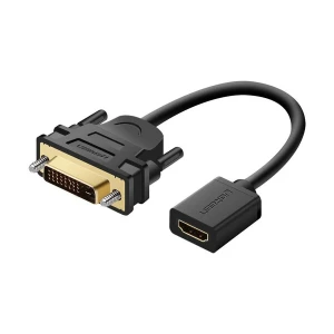 Ugreen 20118 DVI Male to HDMI Female Black Converter #20118