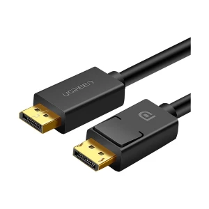 Ugreen DP102 (10245) DisplayPort Male to Male, 1.5 Meter, Black Cable # 10245 (4K)