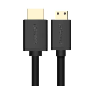 Ugreen HD108 (11167) HDMI Male to Mini HDMI Male, 1.5 Meter, Black Cable #11167 (4K)