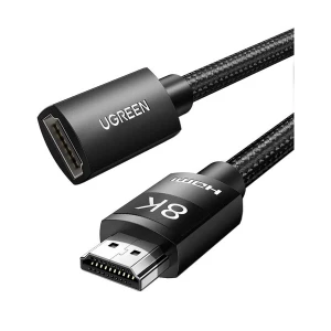 Ugreen HD151 (40447) HDMI Male to Female, 1 Meter, Black Extension Cable # 40447 (8K)