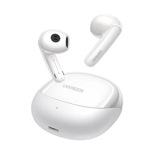 Ugreen HiTune H6 Pro Hybrid WS203 (35873) ANC TWS White Bluetooth Earbuds #35873