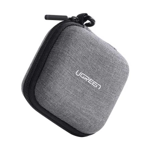 Ugreen LP128 (70577) Portable Mini Water & Shockproof Gray Carrying Case for Earphone #70577