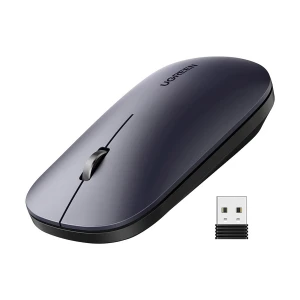 Ugreen MU001 (90372) Black Silent Portable Wireless Mouse #90372