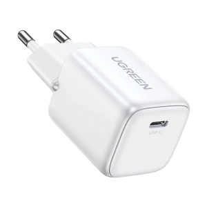 Ugreen Nexode CD319 (15326) 30W GaN USB-C PD White Charger / Charging Adapter #15326 (EU)