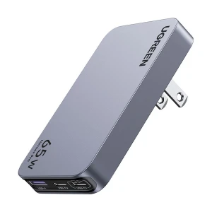 Ugreen Nexode Pro X753 (15817) 65W GaN USB & Dual USB-C Ultra Slim Charger / Charging Adapter #15817