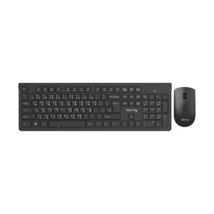 Value Top KMW1095B Black Wireless Keyboard & Mouse Combo with Bangla