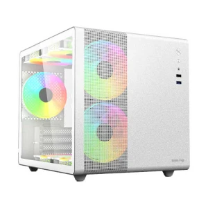 Value Top V300W Mini Tower White Micro-ATX Gaming Desktop Casing