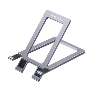 Vention KCZH0 Gray Aluminum Alloy Portable Desk Cell Phone Stand Holder #KCZH0