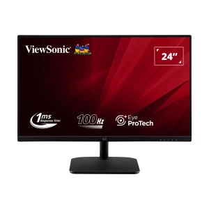 ViewSonic VA2432-MHD 24 Inch FHD Display HDMI, VGA, DP Black Monitor