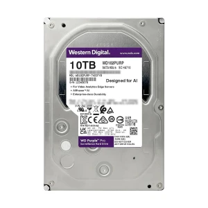 Western Digital Purple Pro 10TB 3.5 Inch SATA 7200RPM Surveillance HDD #WD102PURP