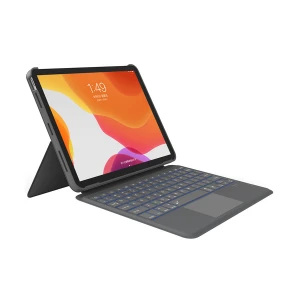 Wiwu Combo Touch Bluetooth Grey Keyboard & Magnetic Case with Touchpad & Pen Slot for iPad 10.2, 10.5, 10.9, 11 & 10.9 (2022) Inch