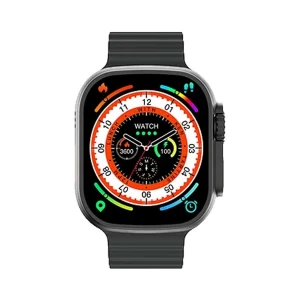 Wiwu SW01 Ultra Smart Watch Black Case with Black Sport Band