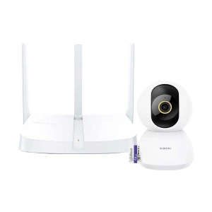 Xiaomi C300 360 Degree 2K Personal Security Single Camera Package with Router #RS-MI-002