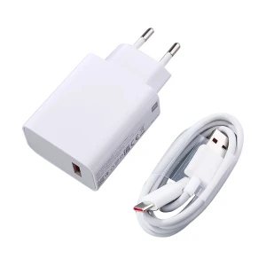 Xiaomi MDY-11-EZ USB 33W EU White Charger / Charging Adapter with Cable (Turbo Charge)