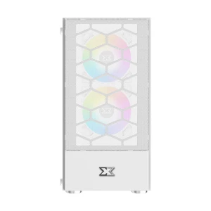 Xigmatek Oreo Arctic Mini Tower White (Tempered Glass) Micro-ATX Gaming Casing # EN47772