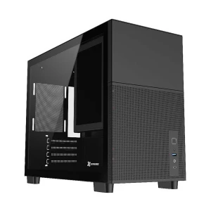 Xtreme D777B Mid Tower ATX Black Gaming Desktop Casing With 7 Inch LCD Display