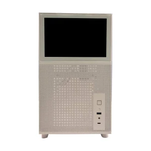 Xtreme D777W Mid Tower ATX White Gaming Desktop Casing With 7 Inch LCD Display