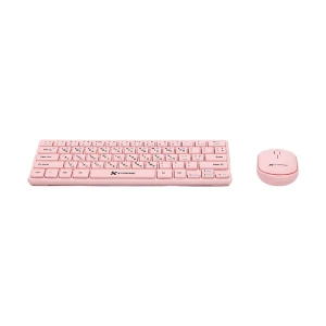 Xtreme K911C Pink Wireless Keyboard & Mouse Combo with Bangla