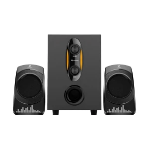 Xtreme Melody 2.1 Black Bluetooth Multimedia Speaker with Remote