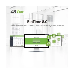 ZKTeco BioTime 8.0 Time Attendance Software (Devices 20, User 60000)