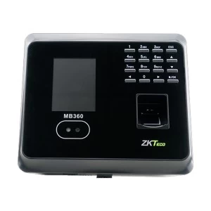 ZKTeco MB360 Multibiometric Time and Attendance System and Access Control Terminal without Adapter