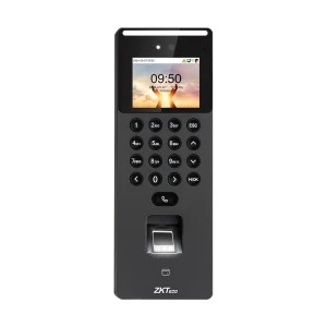 ZKTeco SenseFace 2A Facial Recognition & Multi-Biometric Access Control Terminal with Video Intercom Capability with Adapter