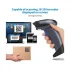 K2 Netum NT-M8 2D Wireless Handheld Barcode Scanner